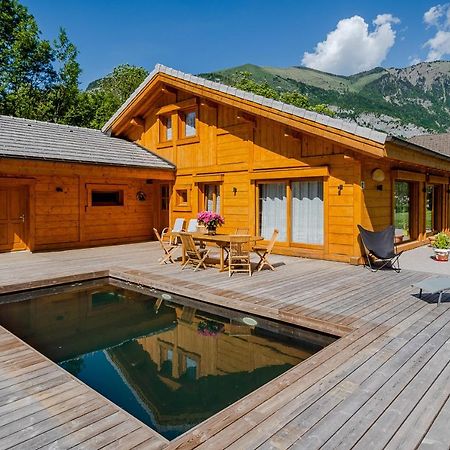 Chalet Aux 3 Biches Mieussy Bagian luar foto
