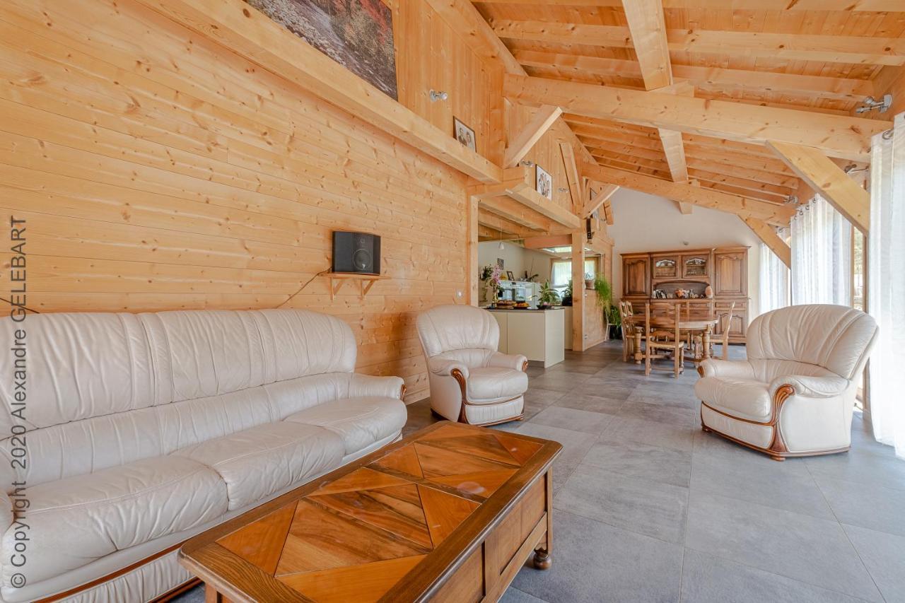 Chalet Aux 3 Biches Mieussy Bagian luar foto