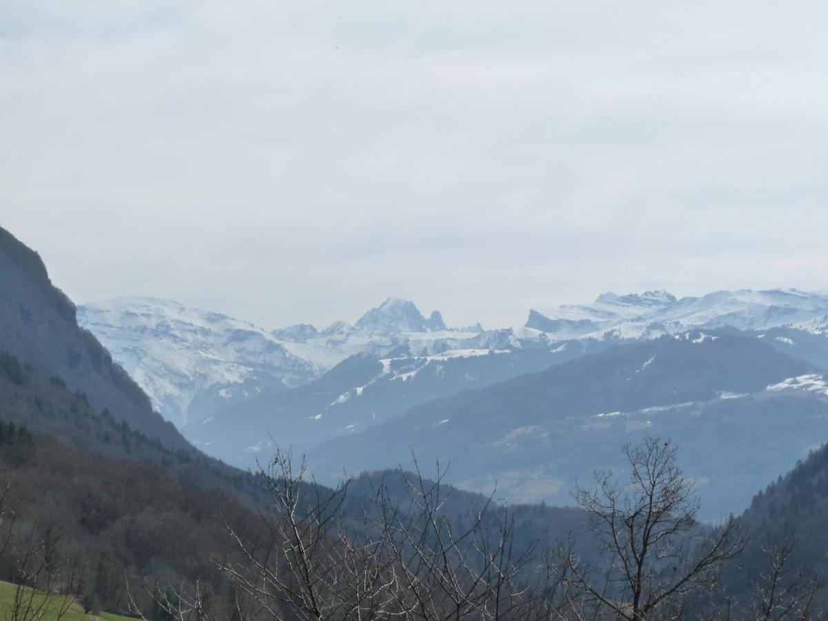 Chalet Aux 3 Biches Mieussy Bagian luar foto